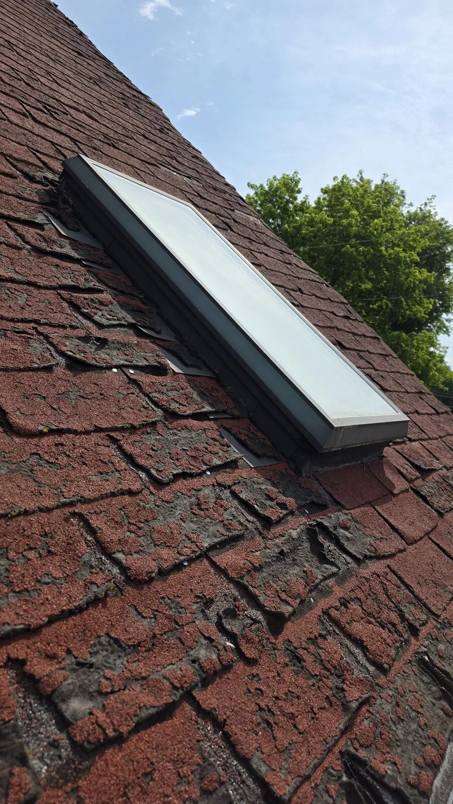 Roof replacement and skylight removal — before (2)