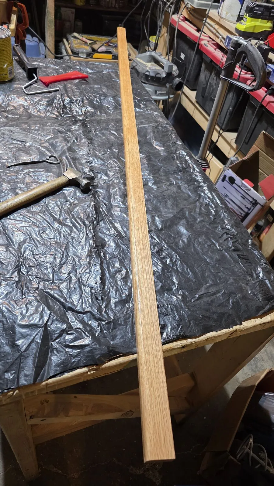 Bay window replacement and built-in window seat — work in progress (8)