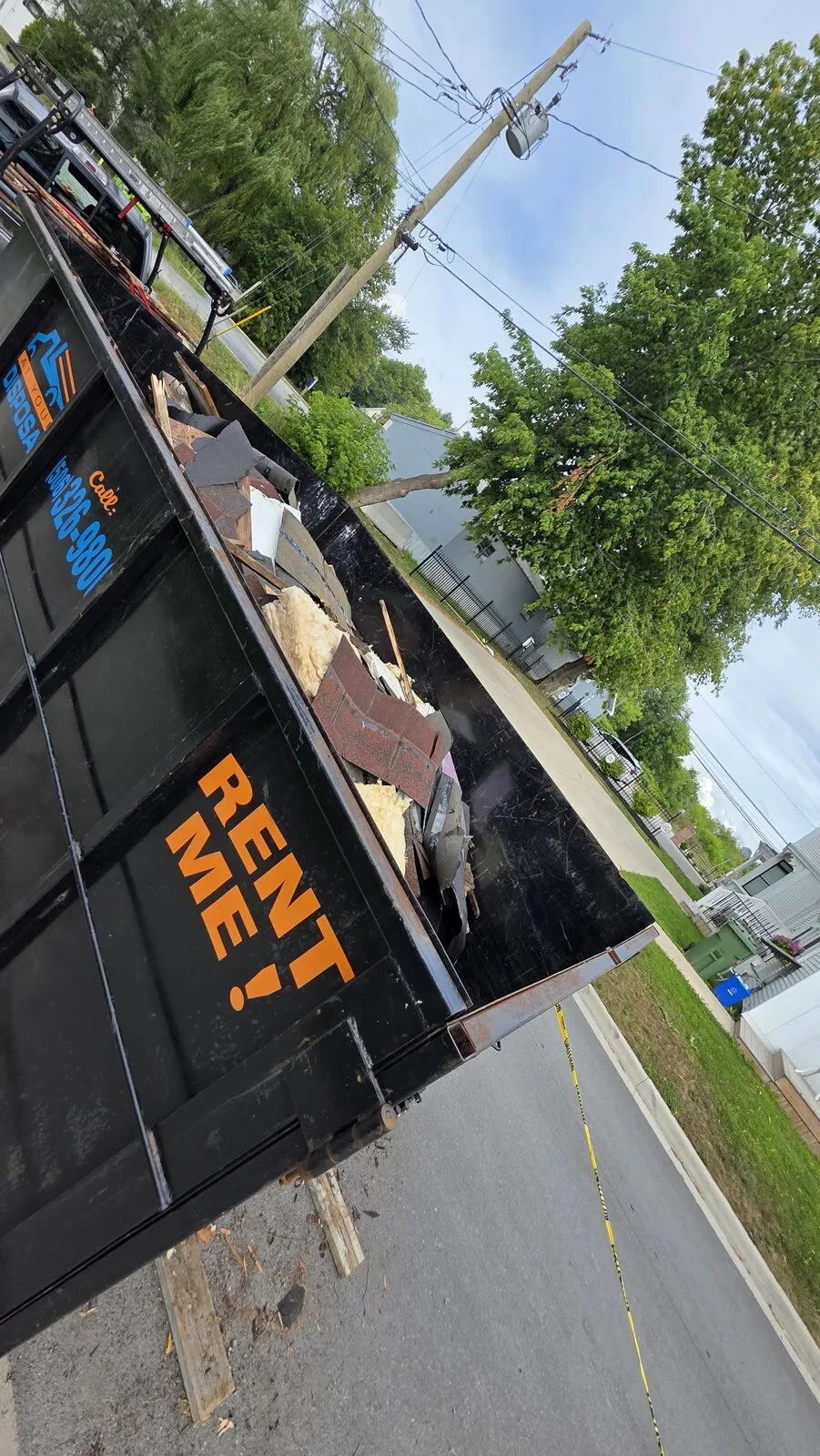 Roof replacement and skylight removal — work in progress (15)