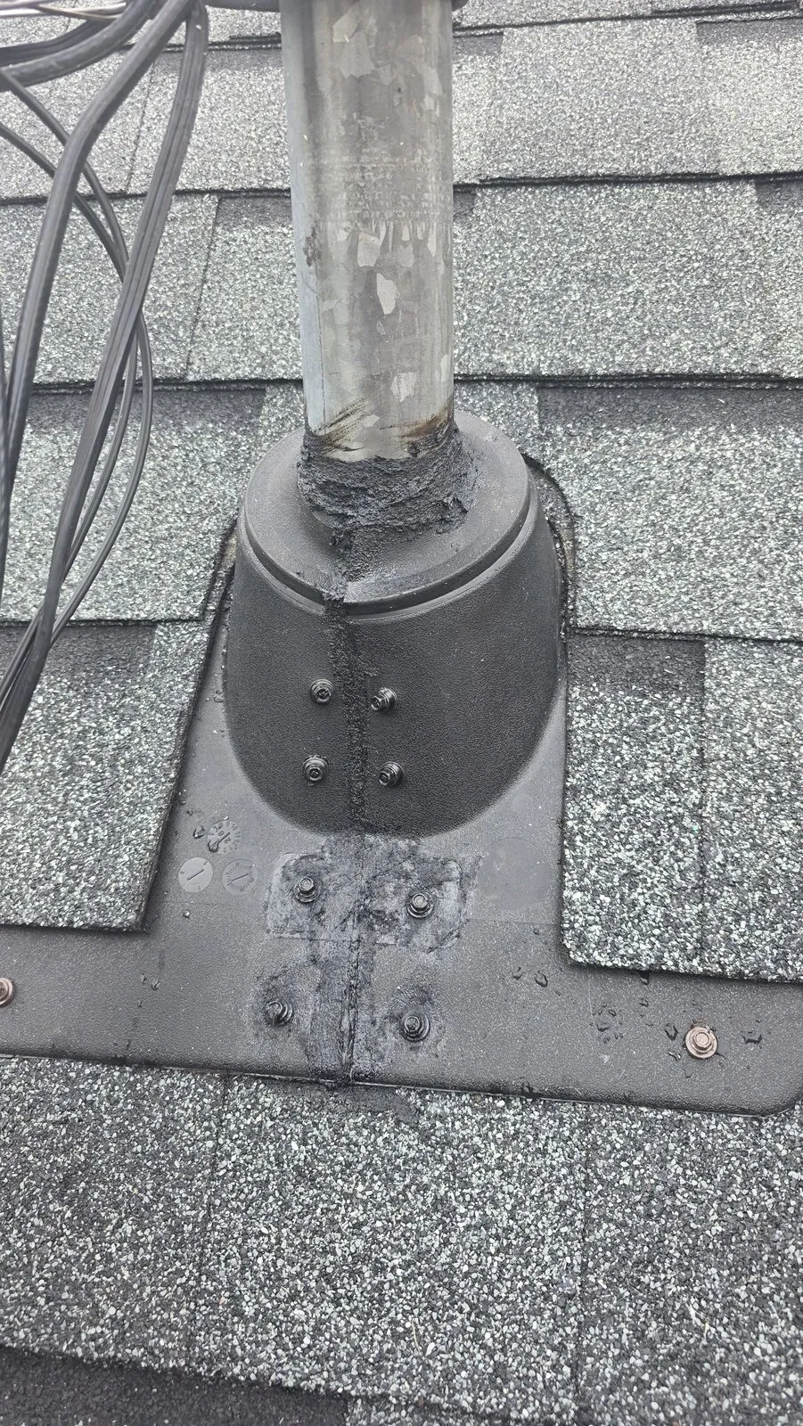 Roof replacement and skylight removal — work in progress (23)